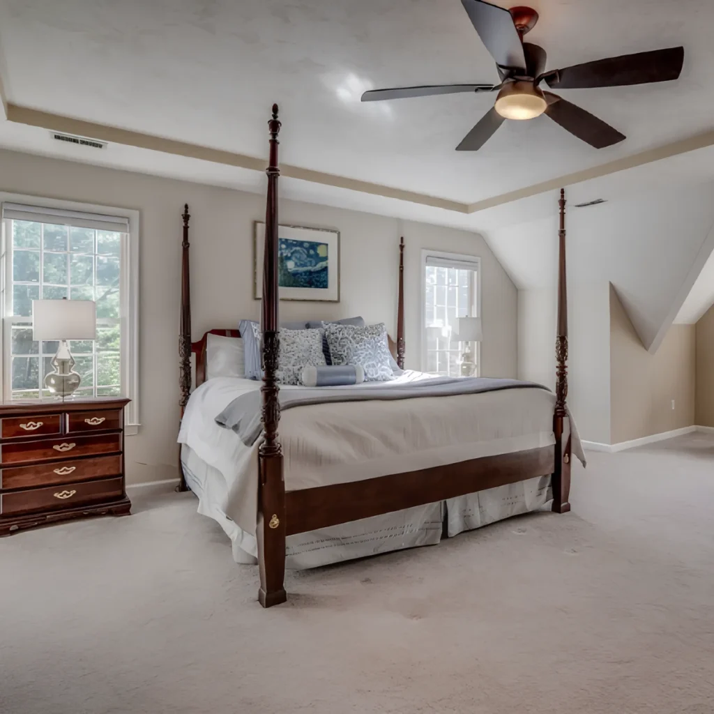 Image showing a staged home with an organized furniture layout.