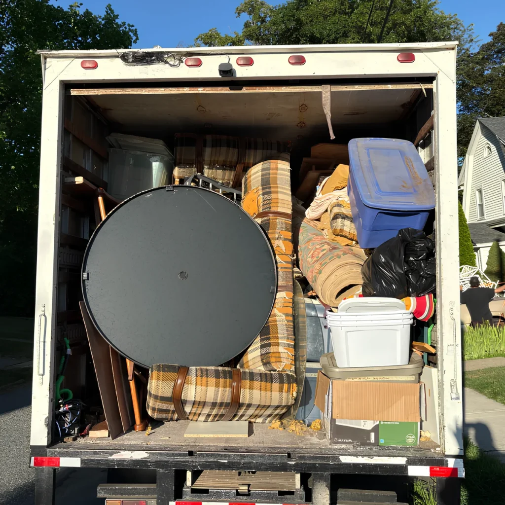 Image showing full cleanout of a residential property.