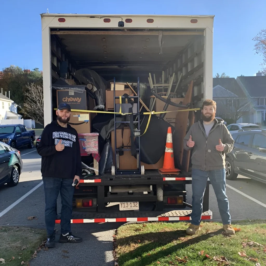 Image showing professional junk removal crew.