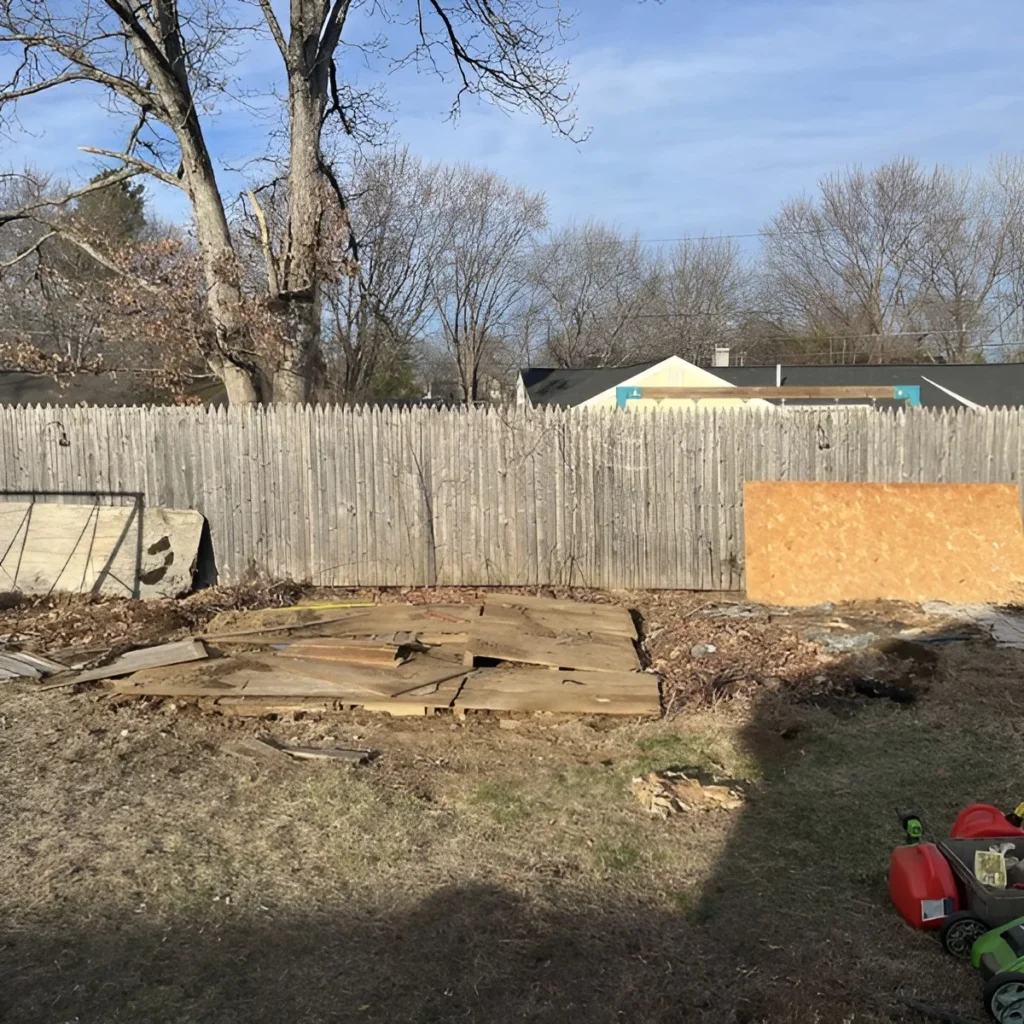 Image showing a property cleanout service in Framingham Massachusetts.