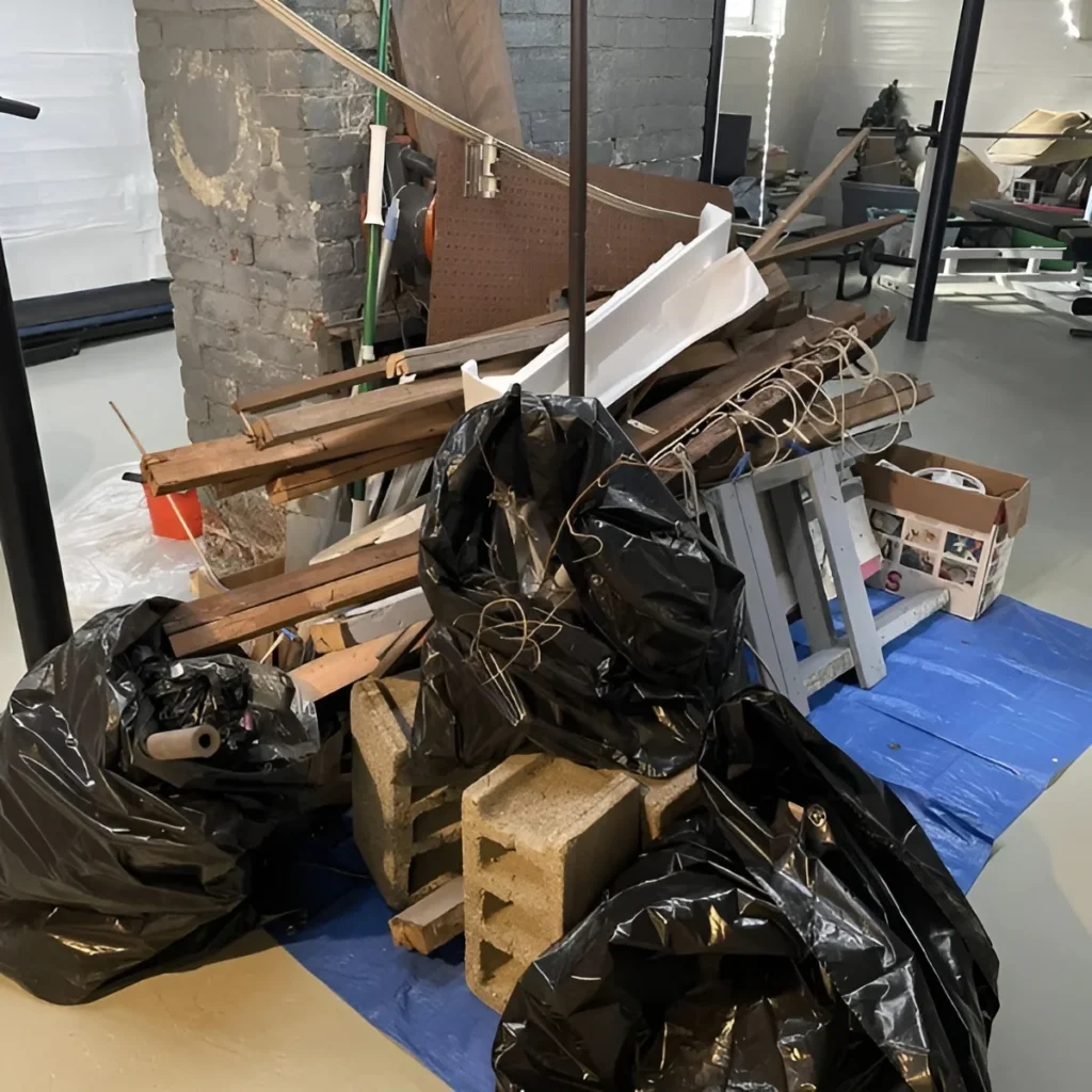 Image showing an estate cleanout in Worcester, Massachusetts.