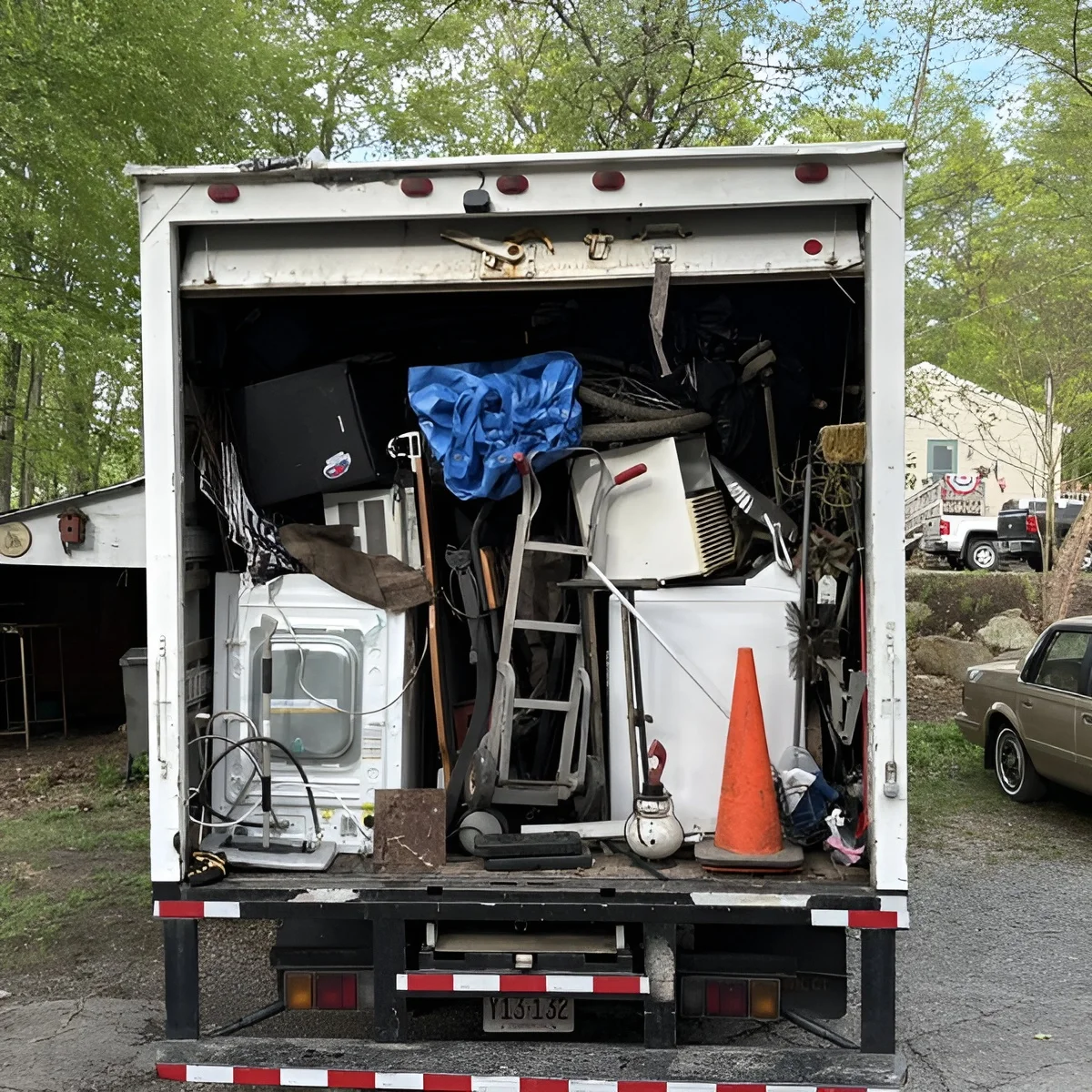 Image showing furniture and junk removal in Westborough, MA.