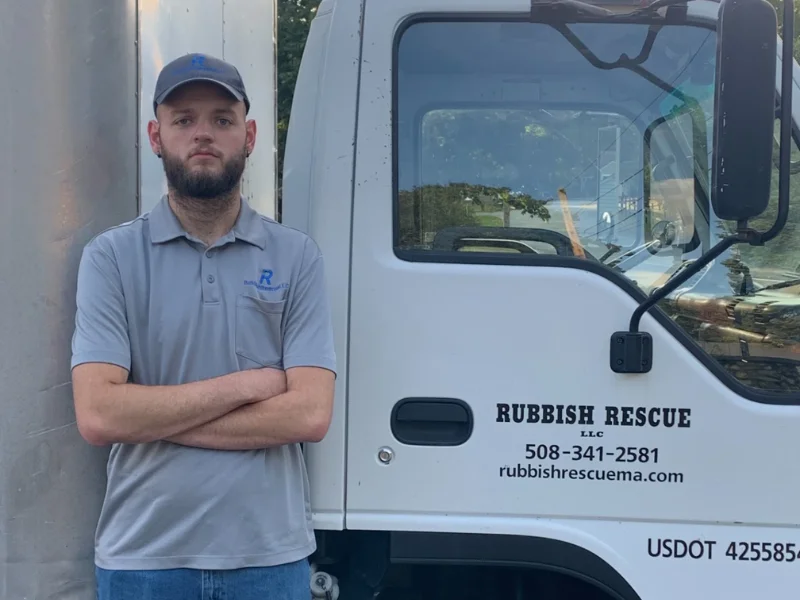 Image of Tyler from Rubbish Rescue.
